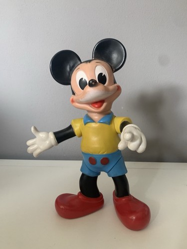 Pupazzo topolino ledraplastic - pupazzo,