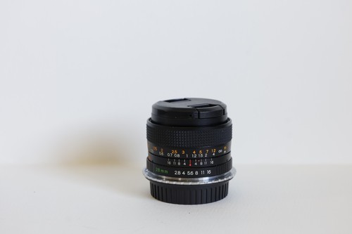 Objectif yashica 28mm - objectif, ml