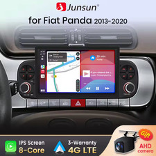 Autoradio 7" CarPlay Android Auto per Fiat Panda 2013–2020 GPS FM RDS