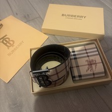 Burberry Set Cintura