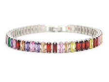 Bracciale tennis liscio
