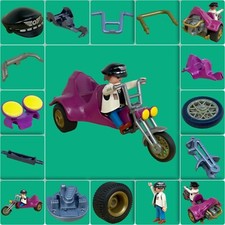 PLAYMOBIL 3832 Moto Trike Biker Ricambi e Accessori SELEZIONA #PM143