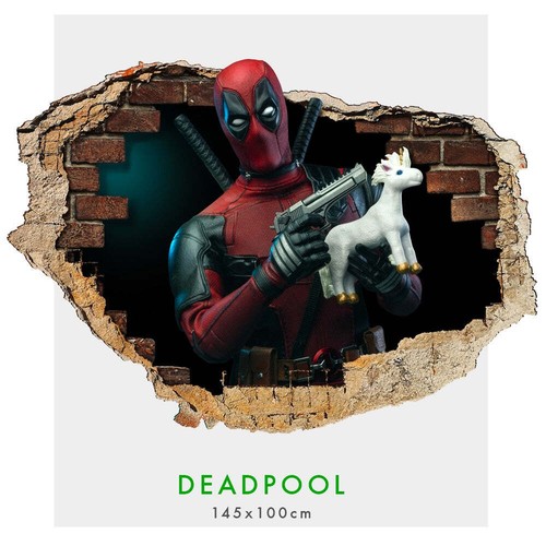 Deadpool adesivi murali - deadpool,