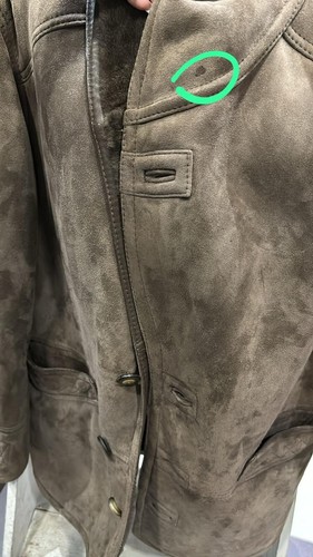 Shearling giacca camoscio - in,