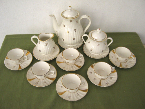 Antico servizio caffe - servizio, caffe'