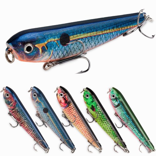 5pcs esche pesca bass - da,