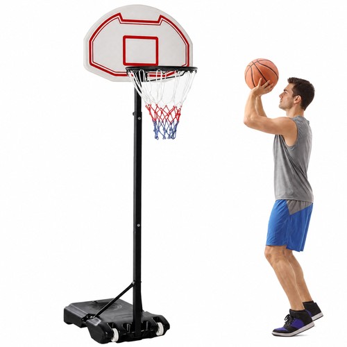 Homcom canestro basket adulti - canestro,