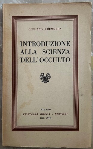 Kremmerz introduzione alla - g.:,