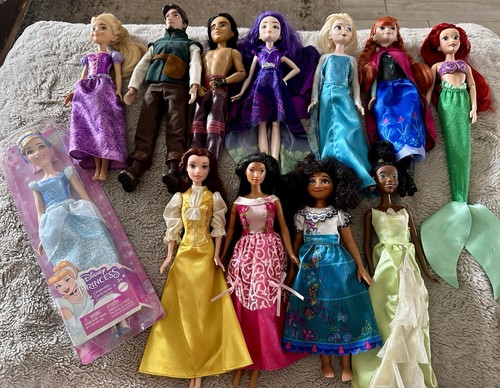 Bambole barbie disney lotto - disney,