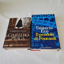 (Umberto Eco) Il cimitero di Praga + Il pendolo di Foucault 2010 Bompiani