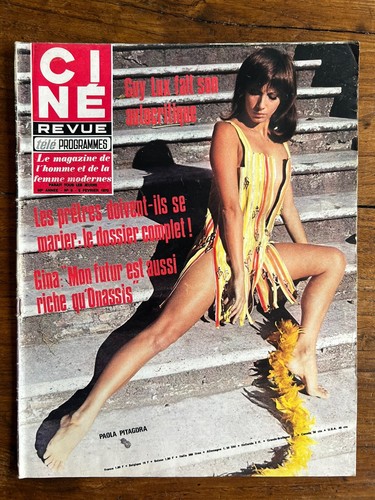 Ciné revue fev 1970 paola - 1970,