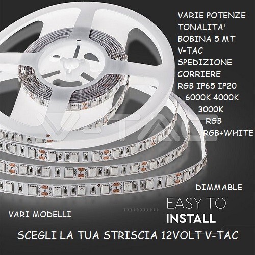 Striscia strip led 12v - striscia,