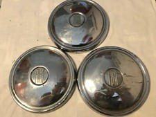 N°3 BORCHIE COPRICERCHI COPPE Fiat Epoca Borchia Coppa Ruota Originale 22 cm