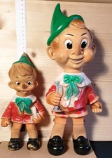 LOTTO VINTAGE Anni 60 Di 2 Pinocchi Ledra Made In Italy 