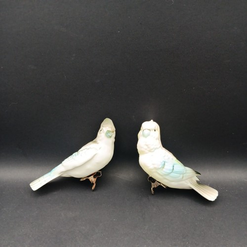 Due clip vintage porcellana - due,