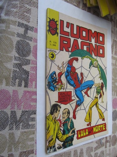 Uomo ragno 139 originale - ragno,