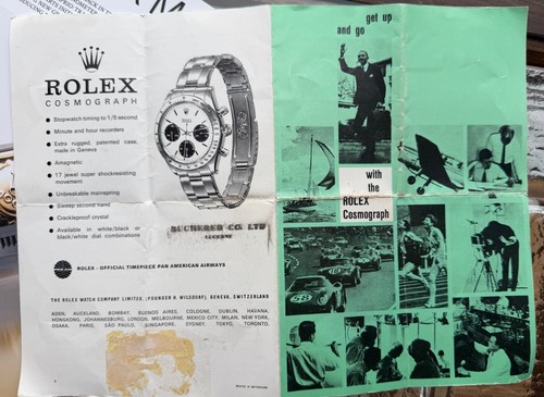 Rolex brochure per daytona - brochure,