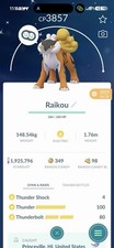 Shiny raikou 2019 lvl - 2019, 50