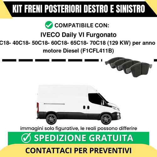 Pastiglie freno posteriori - pastiglie,