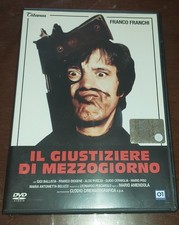 IL GIUSTIZIERE DI MEZZOGIORNO DVD FRANCO E CICCIO FUORI CATALOGO 
