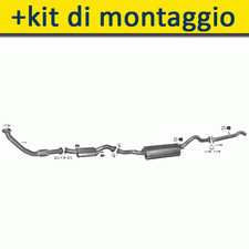 Il Sistema Di Silenziatori+ per MITSUBISHI PAJERO 4x4 2.8 D 125HP 1994-1996