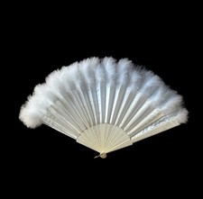 Ventaglio boudoir in piuma di