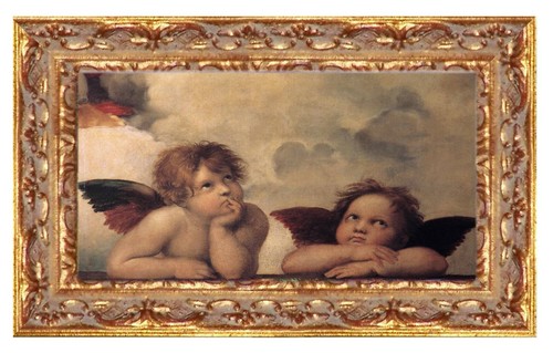 Stampa angeli tela - di,