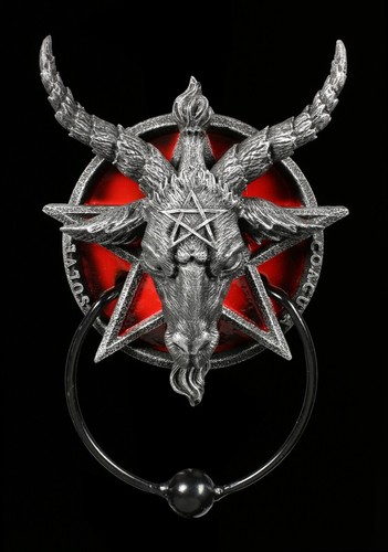 Battiporta baphomet con - baphomet,