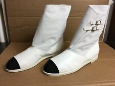 stivali chanel suola bassa con fibia - low sole chanel boots with buckle