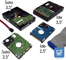 HARD DISK HDD COMPUTER 3,5" 2,5" NOTEBOOK SATA IDE LINUX WINDOWS DVR N