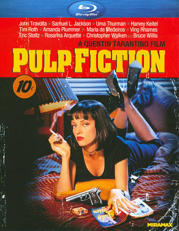 Pulp fiction blu - fiction, disc