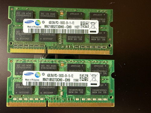Samsung ddr3 - 8, (2x4