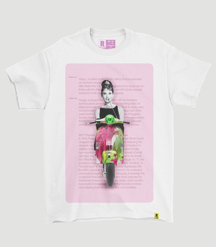 Shirt vespa audrey - vespa, “audrey