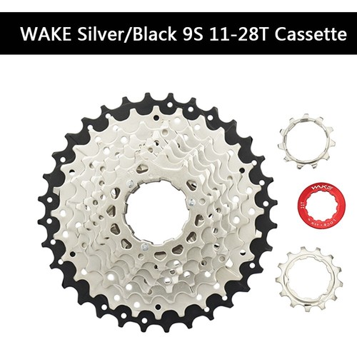 Wake argento nero 28t - 9s, 11-28t