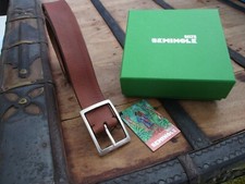 leather belt men brown cognac
