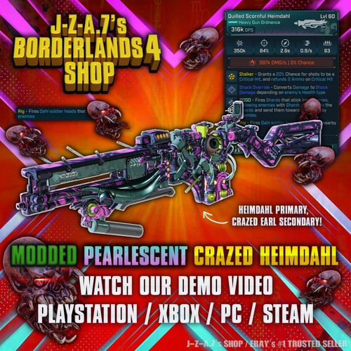 Borderlands modded 316k - 4✨,