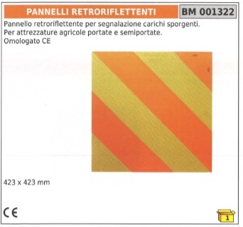 Pannello retroriflettente