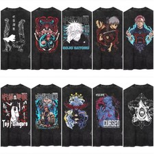 Jujutsu Kaisen T-Shirt - Maglietta Anime Unisex - Black T-Shirt - Gojo Satoru 