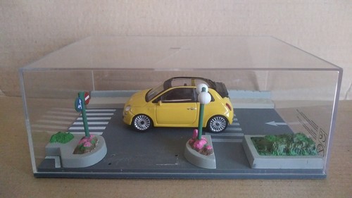 Fiat 500 cabriolet scala - 500, 1/43
