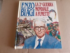 ENZO BIAGI-LA 2ª GUERRA MONDIALE A FUMETTI-1aED MONDADORI 1989-CARTONATO