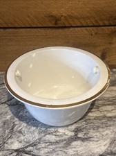 Insolita antica ciotola / impasto / pancheon latte country inglese vintage