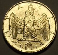 1 LIRA - 1942 - "IMPERO"