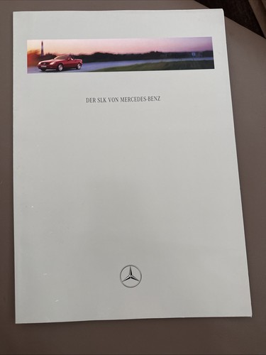 Mercedes benz slk - mercedes, depliant
