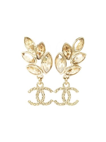 Orecchini chanel goccia foglia - goccia,