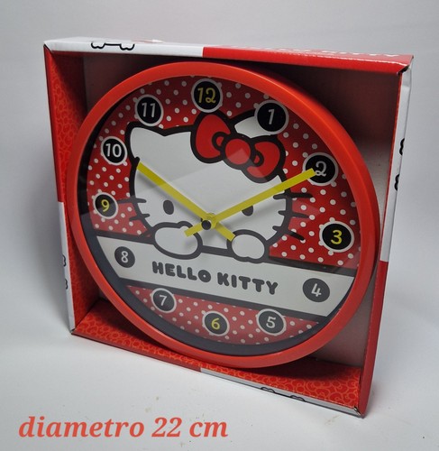 Orologio parete hello kitty - orologio, da