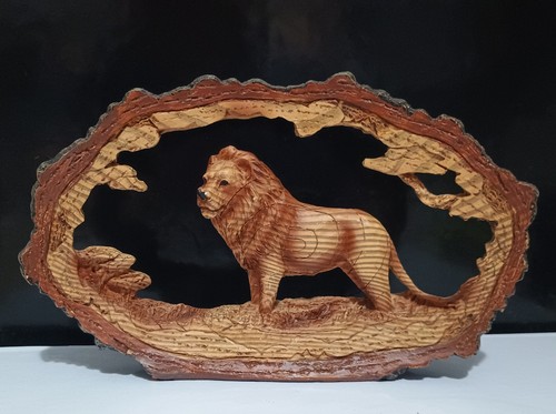 Wood effect resin approx - effect, 20cms