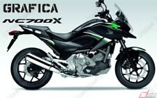 ADESIVI DECAL STICKERS PER HONDA NC700X NC 700 X RACING CARENA GRAFICA BIANCO V