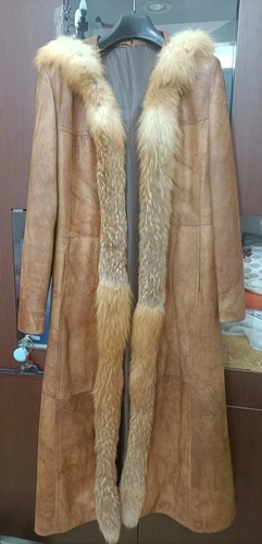 Cappotto lungo pelle - in,