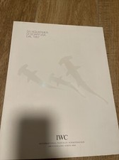 Iwc Manuale Booklet  Aquatimer