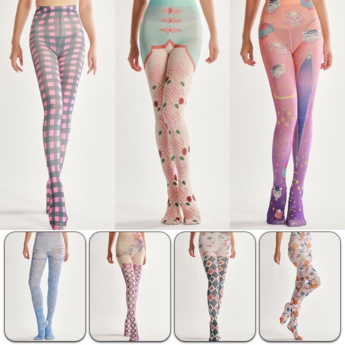 Collant donna ragazza harajuku - collant,